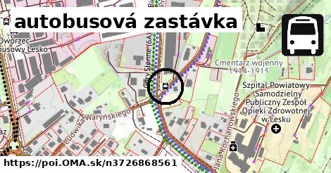 autobusová zastávka