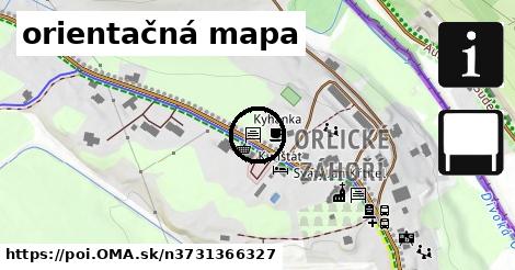 orientačná mapa