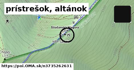 prístrešok, altánok