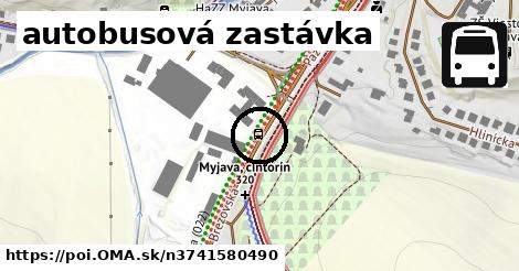 autobusová zastávka