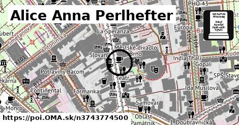 Alice Anna Perlhefter