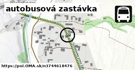 autobusová zastávka