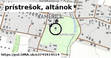 prístrešok, altánok