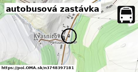 autobusová zastávka