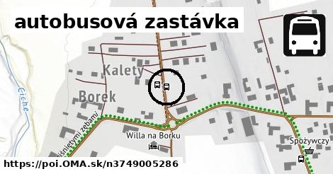 autobusová zastávka