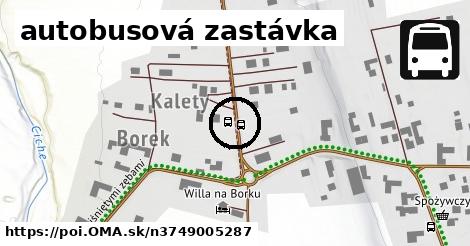 autobusová zastávka