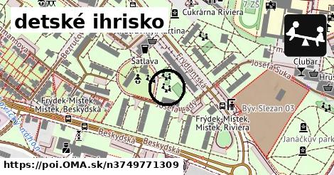 detské ihrisko