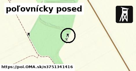 poľovnícky posed