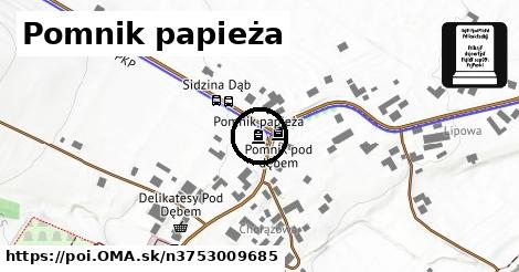 Pomnik papieża