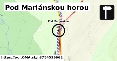 Pod Mariánskou horou