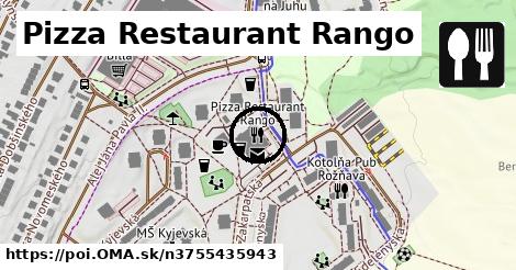 Pizza Restaurant Rango