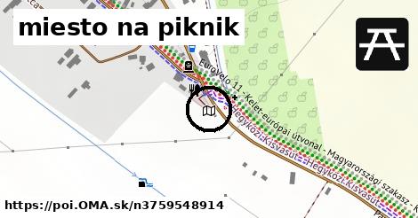 miesto na piknik