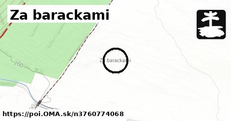 Za barackami