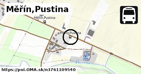 Měřín,Pustina