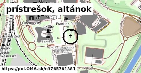 prístrešok, altánok