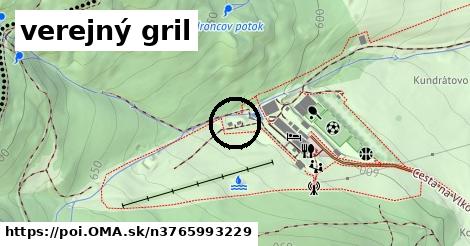 verejný gril