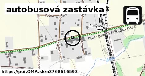 autobusová zastávka