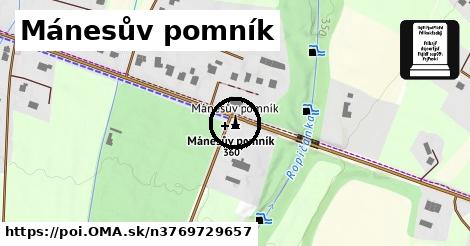 Mánesův pomník