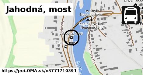 Jahodná, most