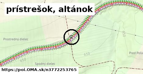 prístrešok, altánok