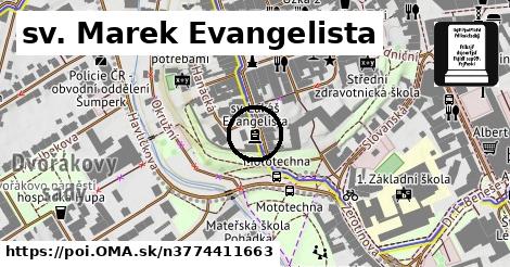 sv. Marek Evangelista