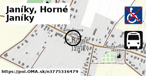 Janíky, Horné Janíky