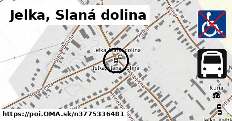 Jelka, Slaná dolina