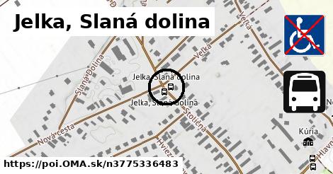 Jelka, Slaná dolina