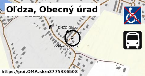 Oľdza, Obecný úrad