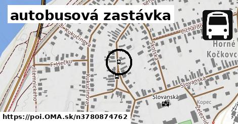 autobusová zastávka