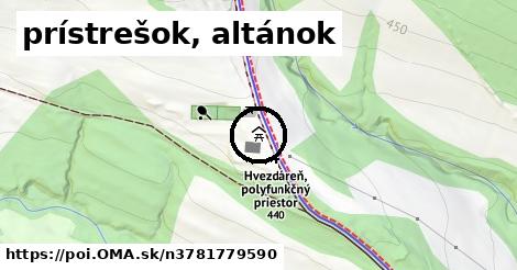 prístrešok, altánok