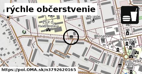 rýchle občerstvenie