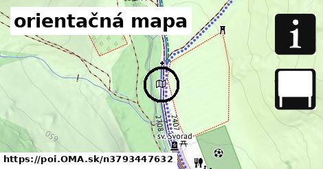 orientačná mapa