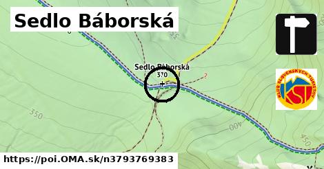 Sedlo Báborská