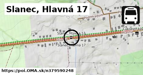 Slanec, Hlavná 17