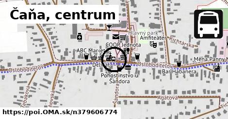 Čaňa, centrum