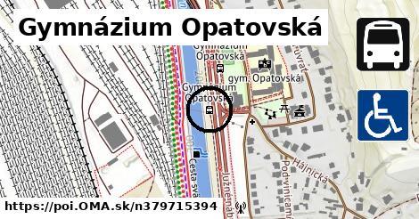 Gymnázium Opatovská
