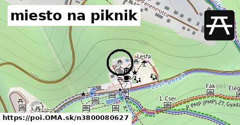 miesto na piknik