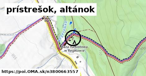 prístrešok, altánok