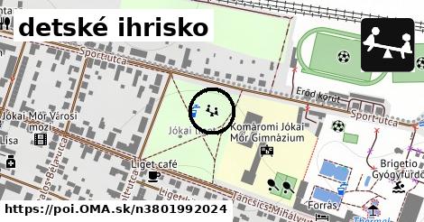 detské ihrisko