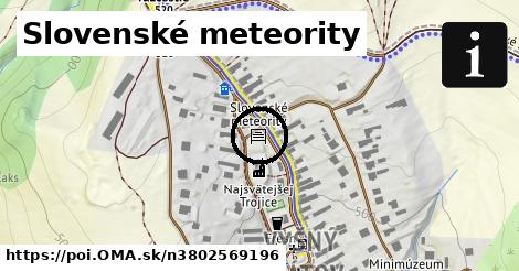 Slovenské meteority