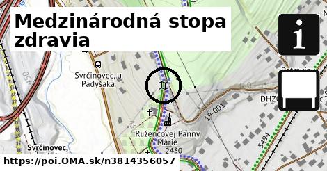 Medzinárodná stopa zdravia