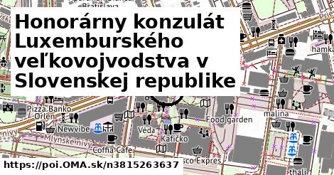 Honorárny konzulát Luxemburského veľkovojvodstva v Slovenskej republike