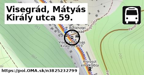 Visegrád, Mátyás Király utca 59.