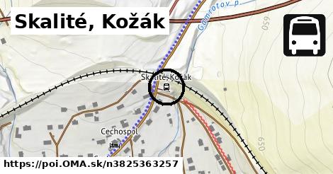 Skalité, Kožák