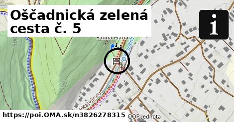 Oščadnická zelená cesta č. 5