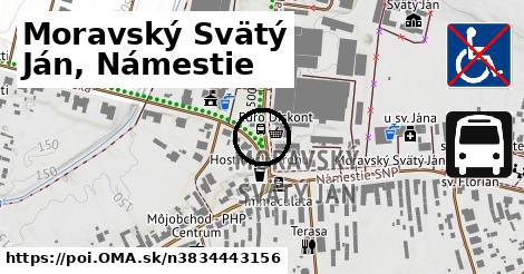 Moravský Svätý Ján, Námestie