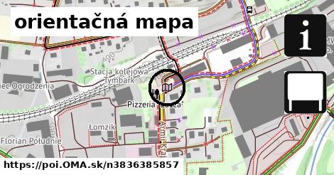 orientačná mapa