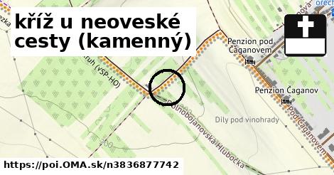 kříž u neoveské cesty (kamenný)