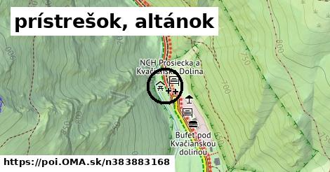 prístrešok, altánok